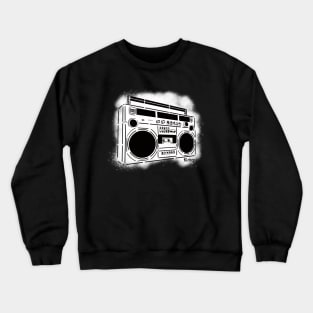 Boombox Stencil Crewneck Sweatshirt